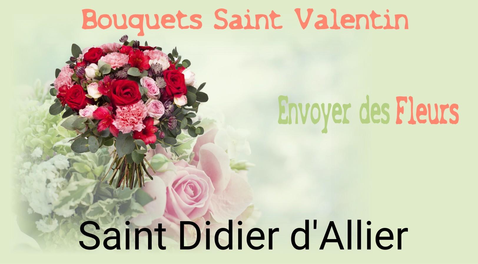 Roses de Saint-Valentin livrées à Saint-Didier-d'Allier